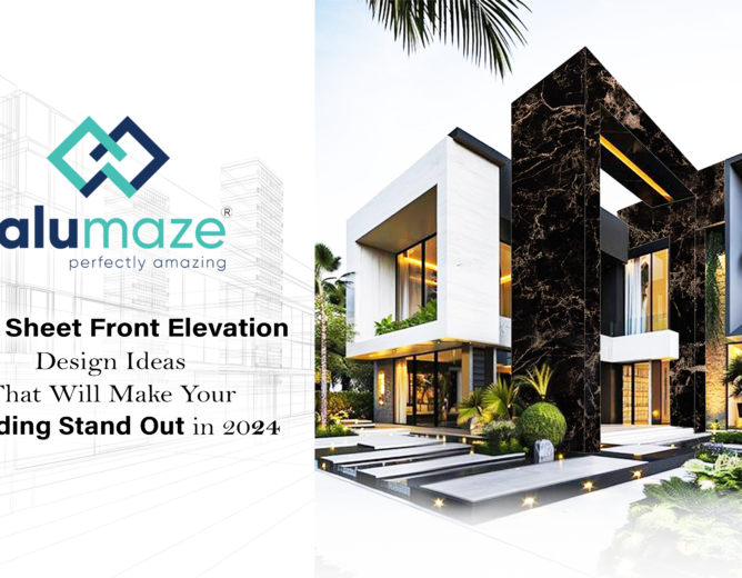 ACP Sheet Front Elevation Design Ideas That Will Make Your Building Stand Out in 2024