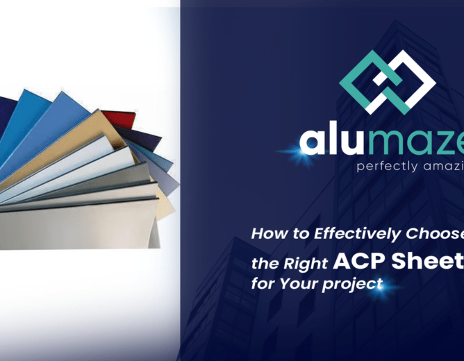 How to Effectively Choose the Right ACP Sheet Sizes for Your project